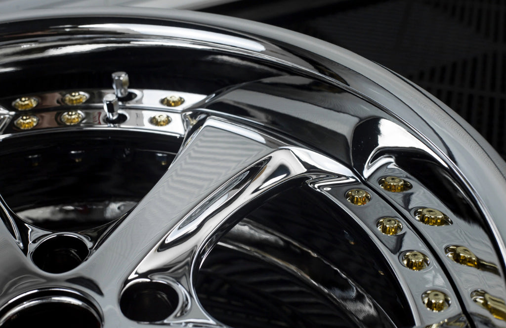 Work VSKF replica 18" 2 piece forged chrome